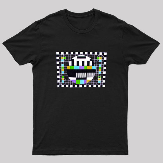 Sheldon Checkered Test Pattern T-Shirt