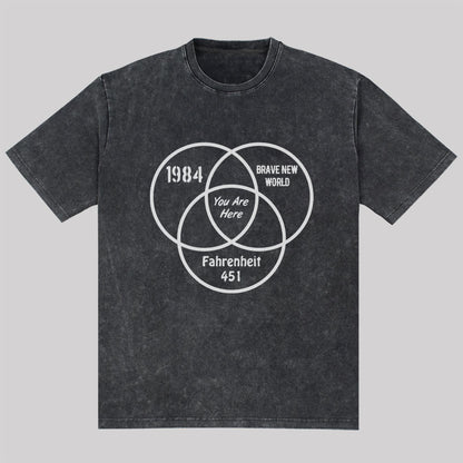 You Are Here Washed T-Shirt