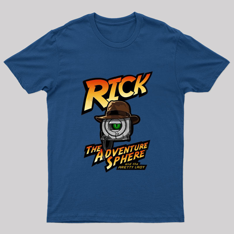 Rick The Adventure Sphere Nerd T-Shirt