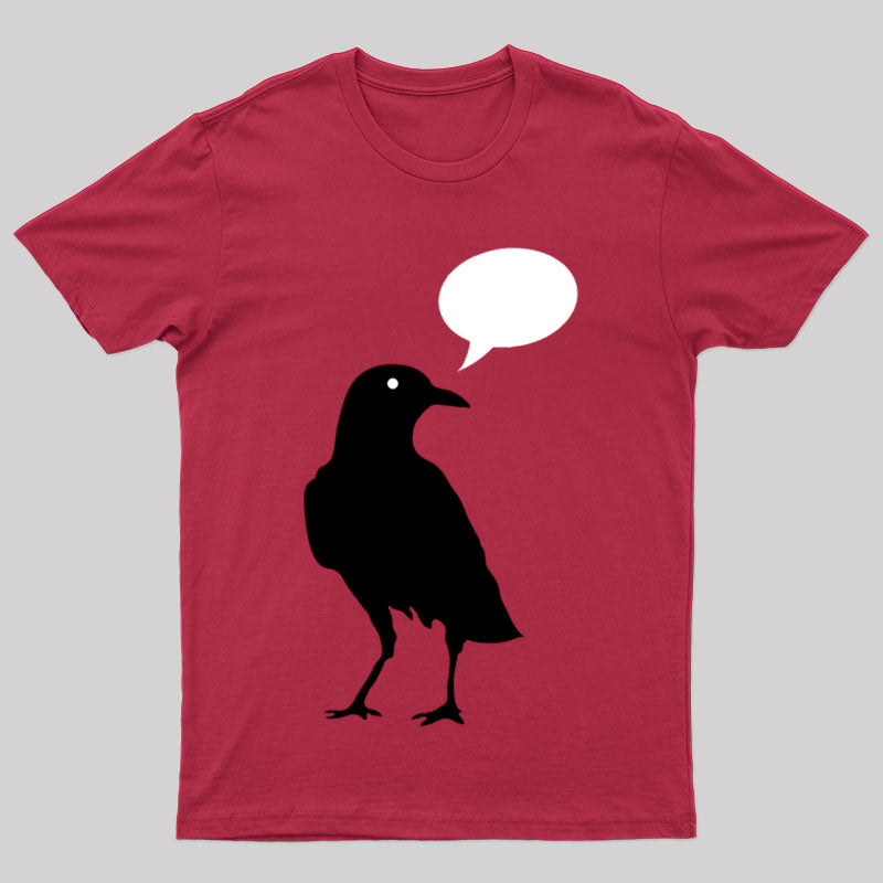 Quoth A Edgar Allen Poe Raven Poem Literary Reference T-shirt
