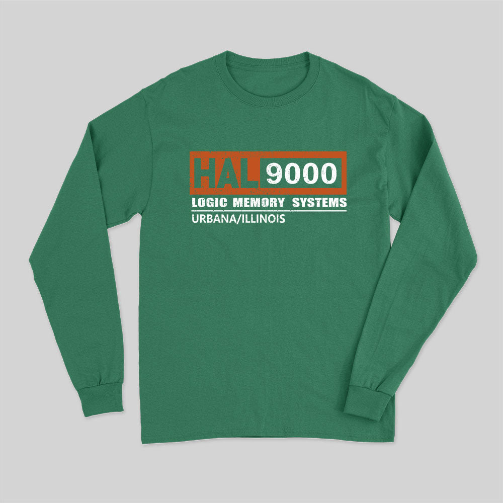 HAL 9000, distressed Long Sleeve T-Shirt