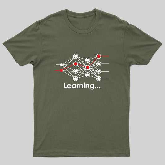 Data Science Neural Network Learning Machine Geek T-Shirt