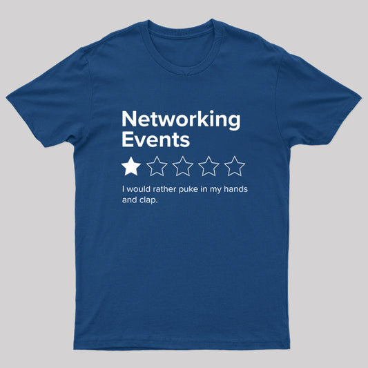 Networking Events Geek T-Shirt