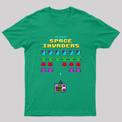 Keyboard Space Invaders T-Shirt
