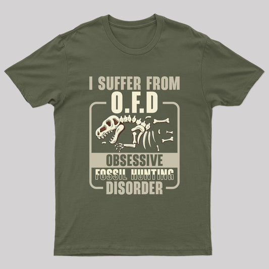 Fossil Hunting Disorder Nerd T-Shirt