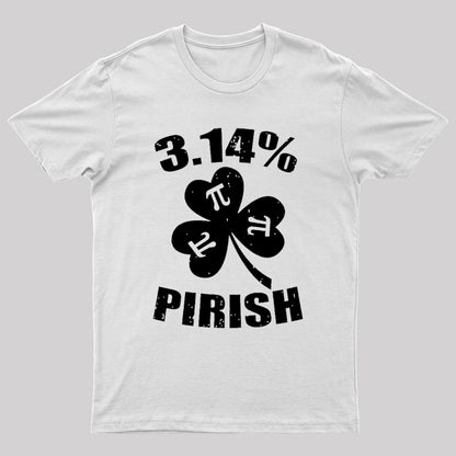 Pi Day St. Patrick's 3.14 Irish Nerd T-Shirt