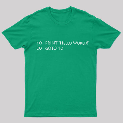 Hello World Nerd T-Shirt