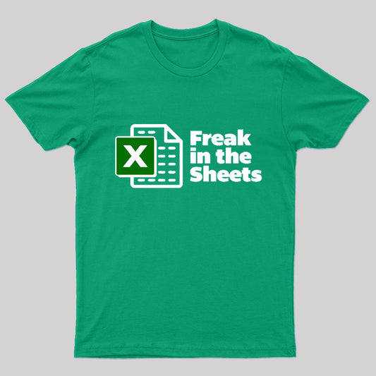 Freak In The Sheets Nerd T-Shirt