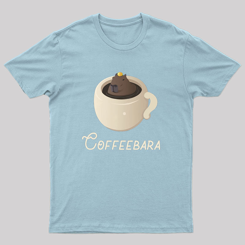 Funny Capybara Coffee Puns T-Shirt