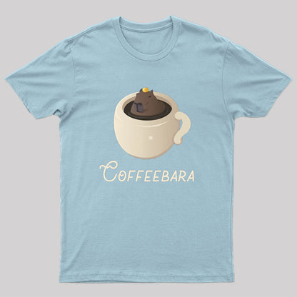 Funny Capybara Coffee Puns T-Shirt
