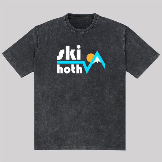 Ski Hoth Washed T-Shirt