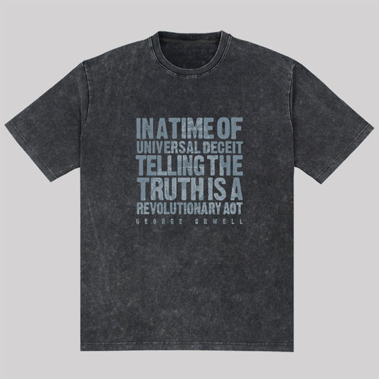 Orwellian Truth Washed T-Shirt