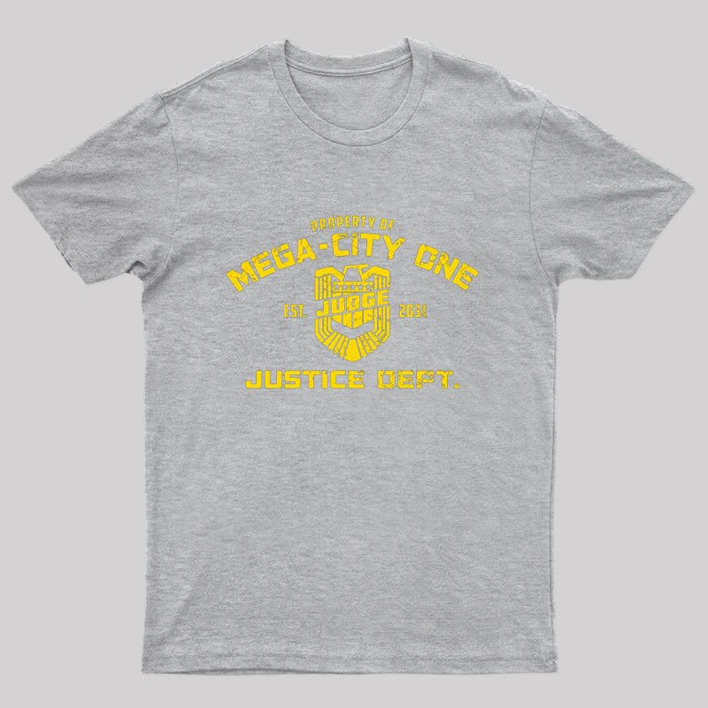 Property of Dredd (Gold) T-shirt