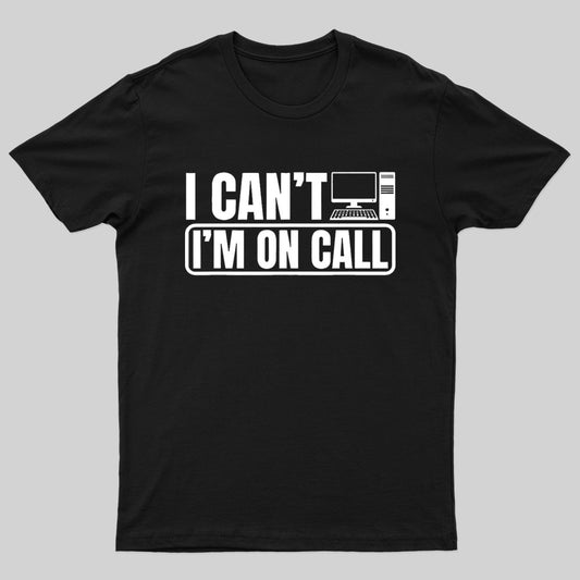 Call Center Operator Geek T-Shirt