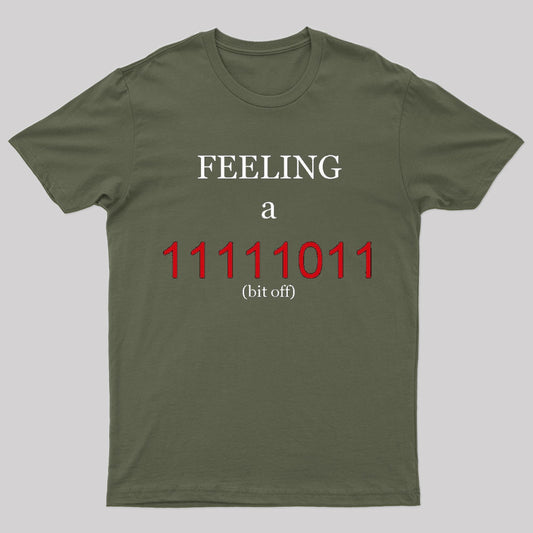 A Bit Off  Programming Geek T-Shirt