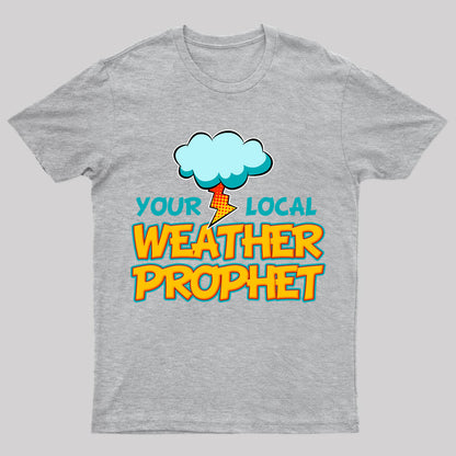 My Kid Is A Weather Prophet Nerd T-Shirt