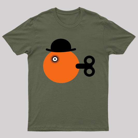 Clockwise Orange Geek T-Shirt