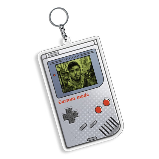 Personalized Game Boy Keychain