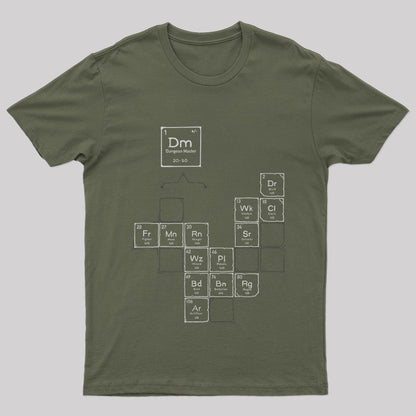 Chemistry of Roleplay DnD Science of D20 Nerd T-Shirt