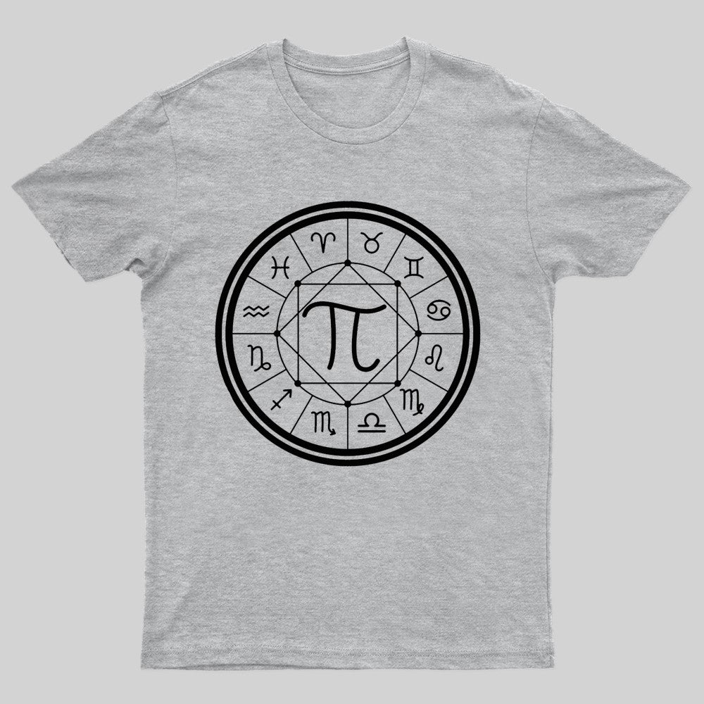 Astrology Of Pi Symbol Geek T-Shirt