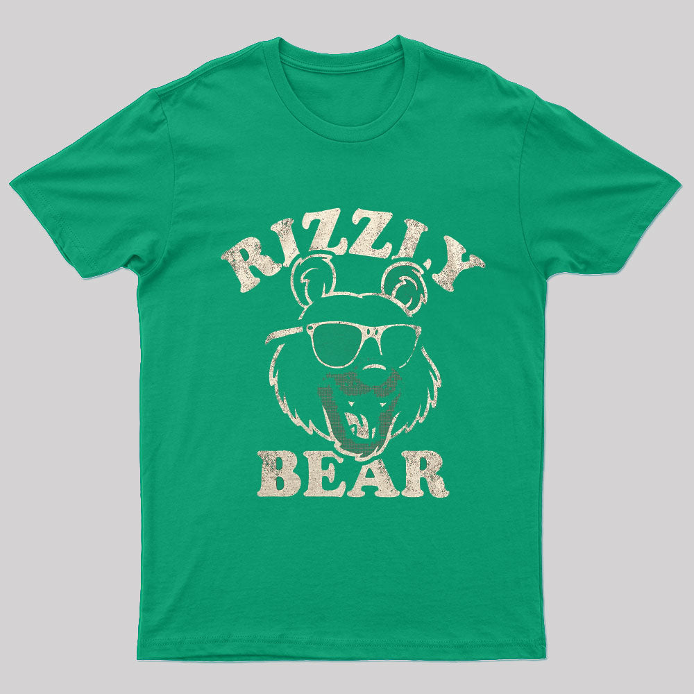 Rizzly Bear Nerd T-Shirt
