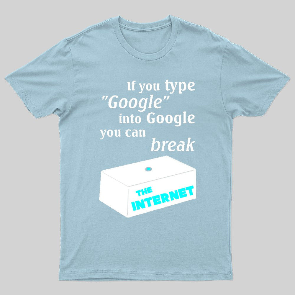 IT Crowd Google The Internet Nerd T-Shirt