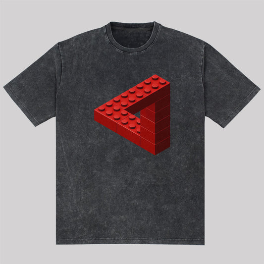 Escher Toy Bricks Washed T-Shirt