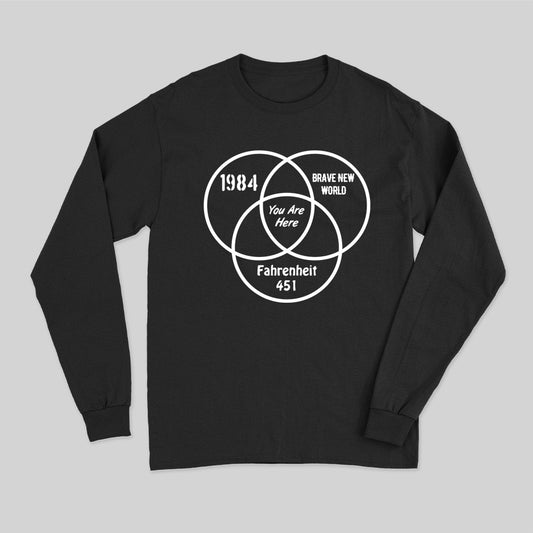 You Are Here Long Sleeve T-Shirt