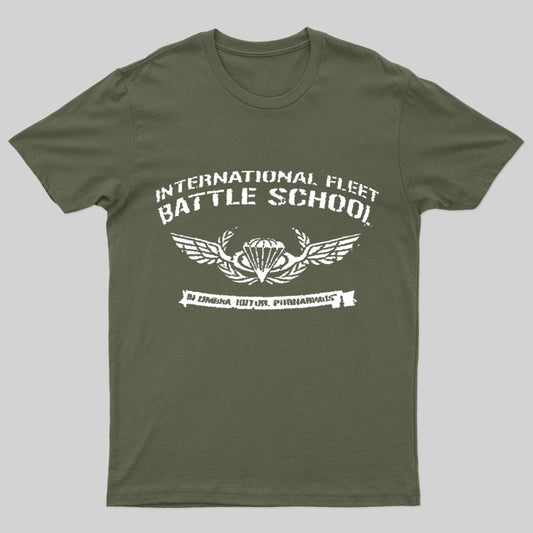 International Fleet Battle School Geek T-Shirt