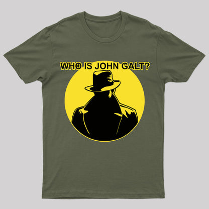 Who Is John Galt Geek T-Shirt