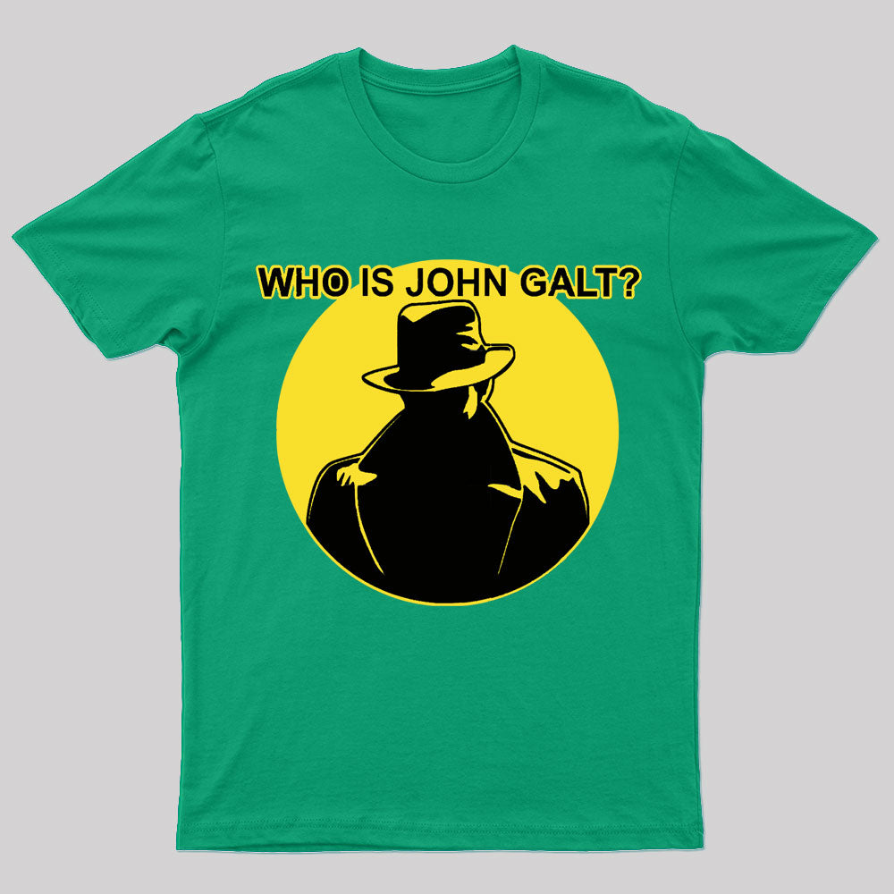 Who Is John Galt Geek T-Shirt