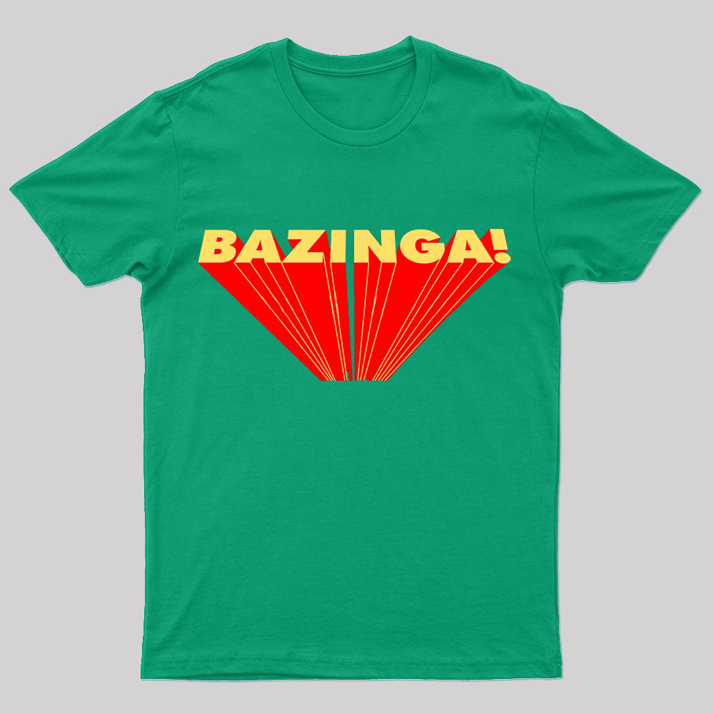 The Big Bang Theory Bazinga Geek T-Shirt