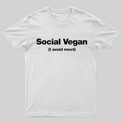 Social Vegan Geek T-Shirt
