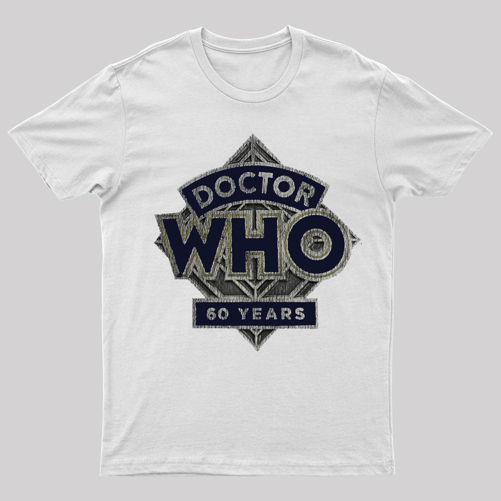 Vintage Doctor Who 60th Anniversary Geek T-Shirt