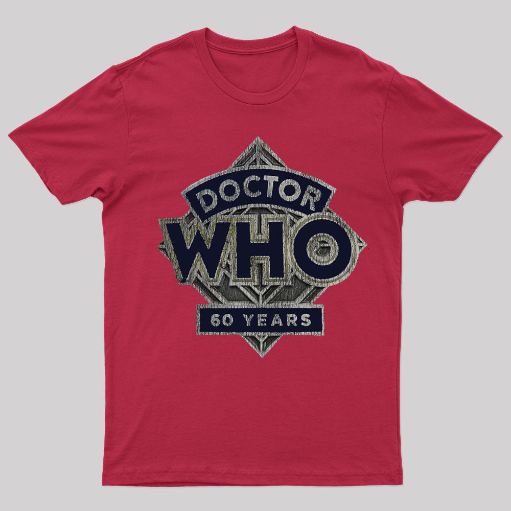 Vintage Doctor Who 60th Anniversary Geek T-Shirt