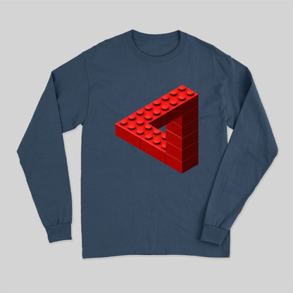 Escher Toy Bricks Long Sleeve T-Shirt