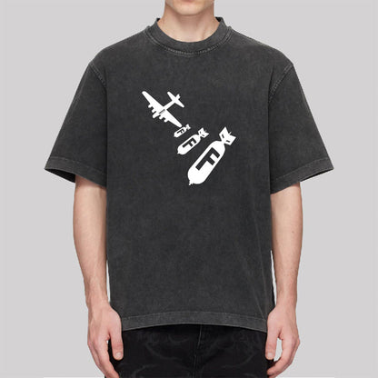 Funny - Dropping F Bombs Washed T-shirt