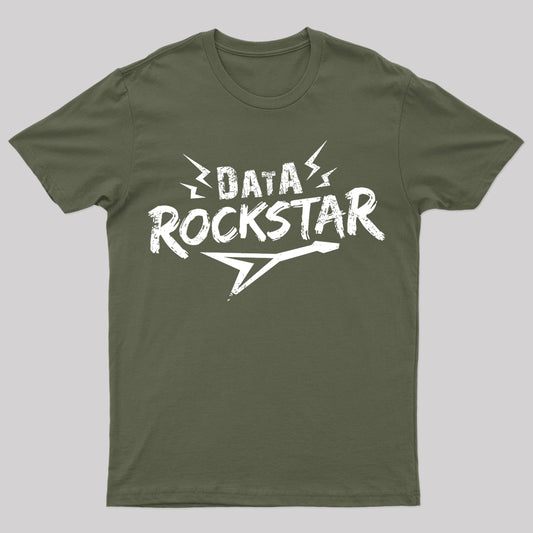 Data Rockstar Nerd T-Shirt