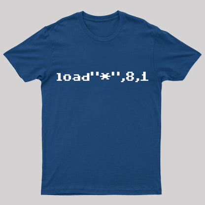 C64 Load Command Nerd T-Shirt