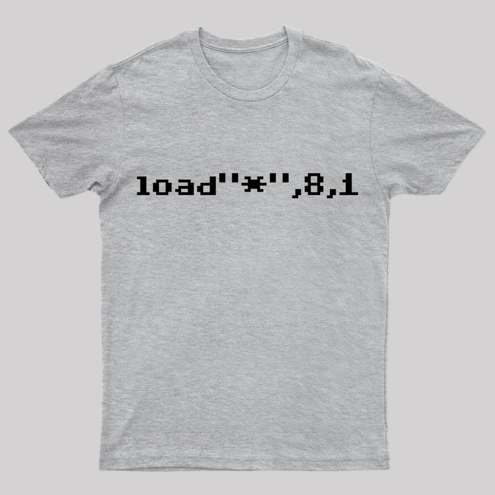 C64 Load Command Nerd T-Shirt