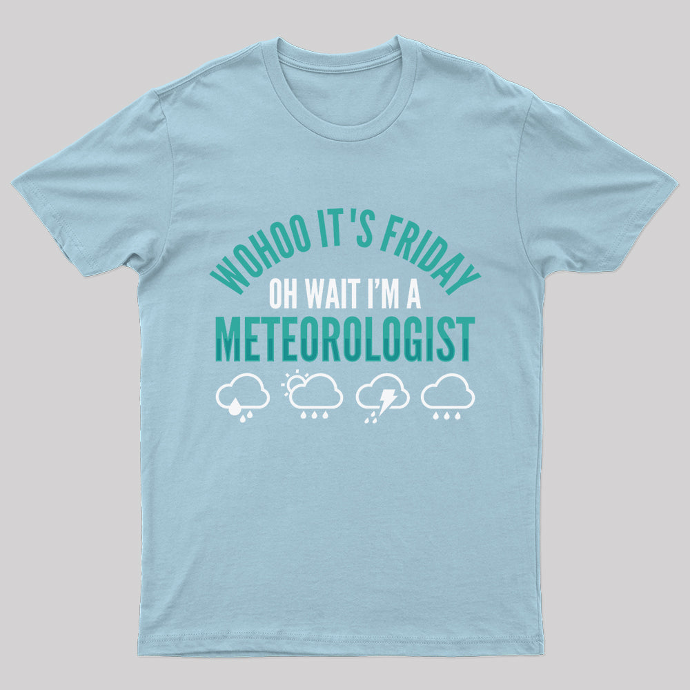 Weatherman Forecasting Geek T-Shirt