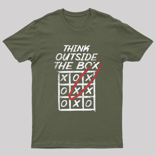 Think Outside The Box Nerd T-Shirt