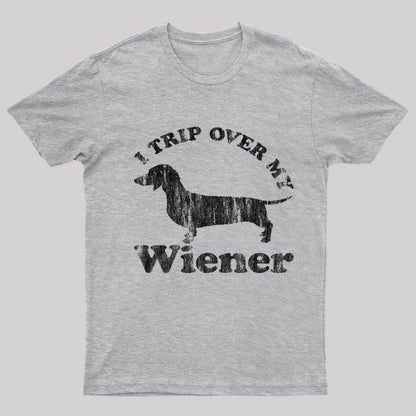 Trip Over My Wiener Nerd T-Shirt