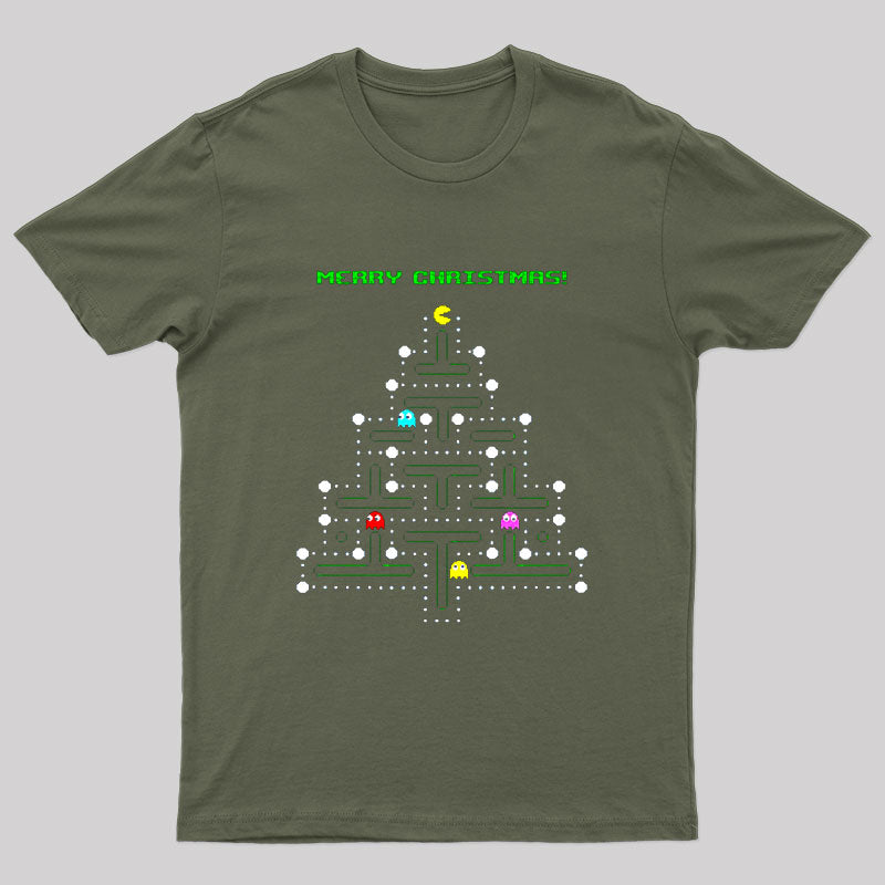 Christmas Pac-Man T-Shirt