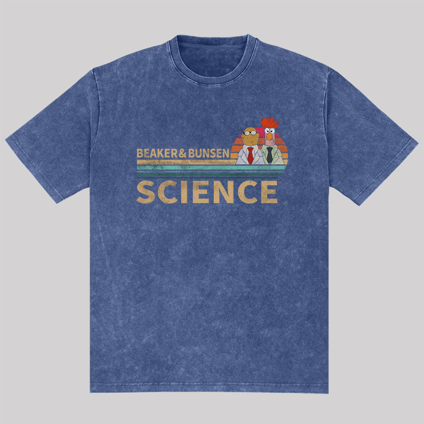 Muppets Science Bunsen And Beaker Cool Washed T-Shirt