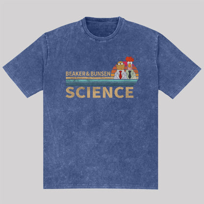Muppets Science Bunsen And Beaker Cool Washed T-Shirt