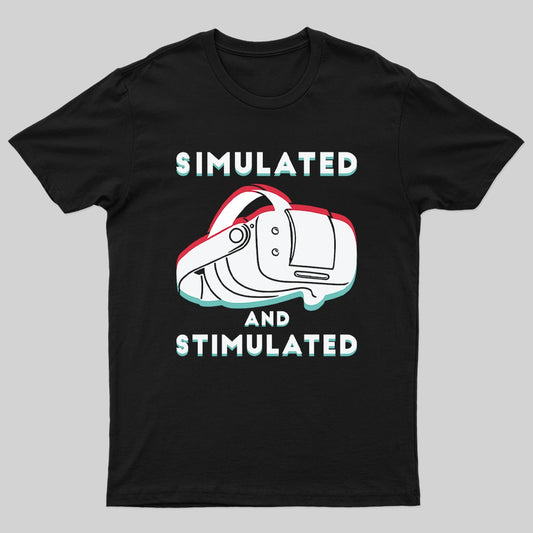 Simulated And Simulated Nerd T-Shirt