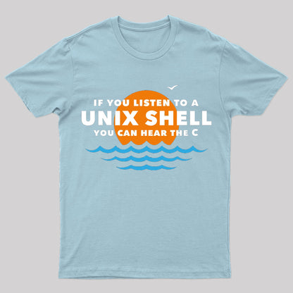 Unix Shell Geek T-Shirt