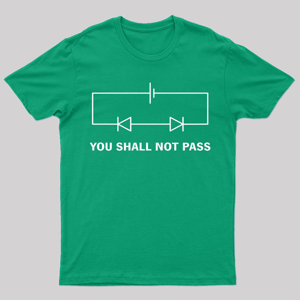 You Shall Not Pass Nerd T-Shirt