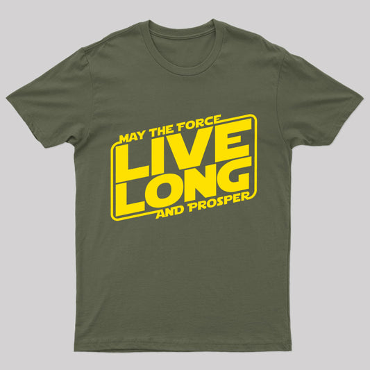 Live Long And Prosper Nerd T-Shirt